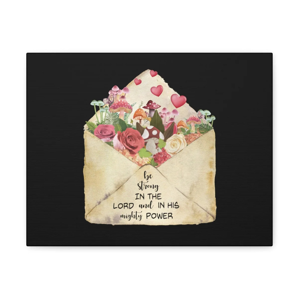 Scripture Walls In His Mighty Power Ephesians 6:10 Christian Wall Art Bible